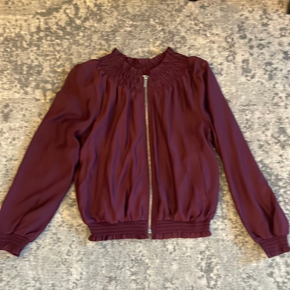 Habitual Girls smock-neck jacket, girls size 14.